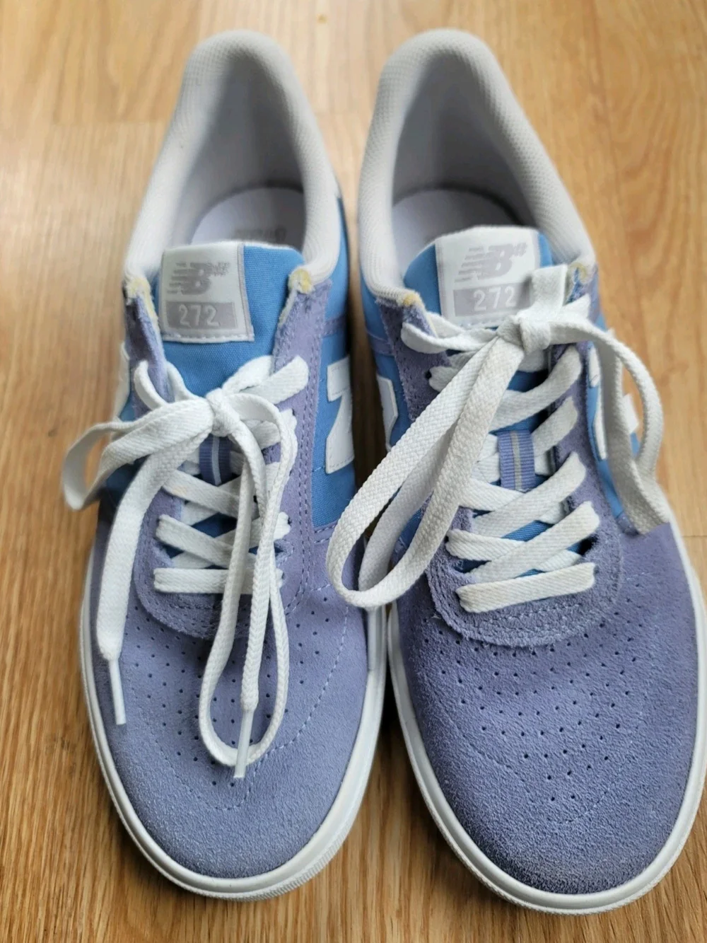 New Balance Numeric 272 Ocean Haze White NM272CAR Men's Size 8.5 Women's 10 D